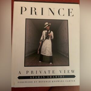Prince A Private View Book, coffee table book